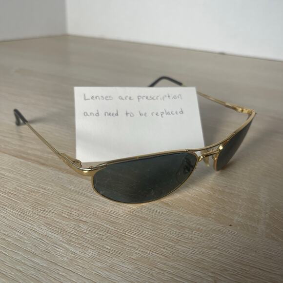 Ray-Ban RB3131 001/39 Sunglasses Frames Only Gold Metal 56-17 - Picture 1 of 8